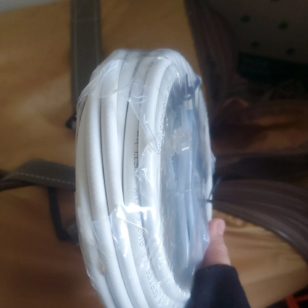 Phone Kit with White and Yellow Coax Jumpers